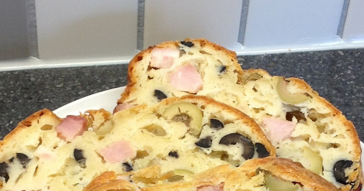 ChezDave Cheese, ham & olive loaf