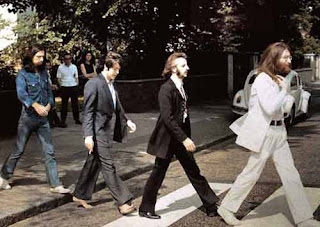 The Beatles on The Abbey Road