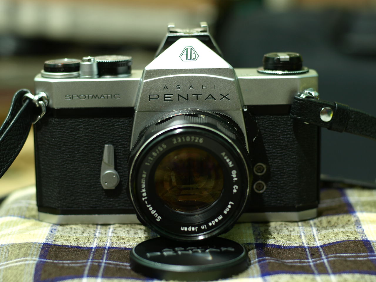 kameralah! ASAHIPENTAX Pentax Spotmatic SP + Super Takumar 55mm f