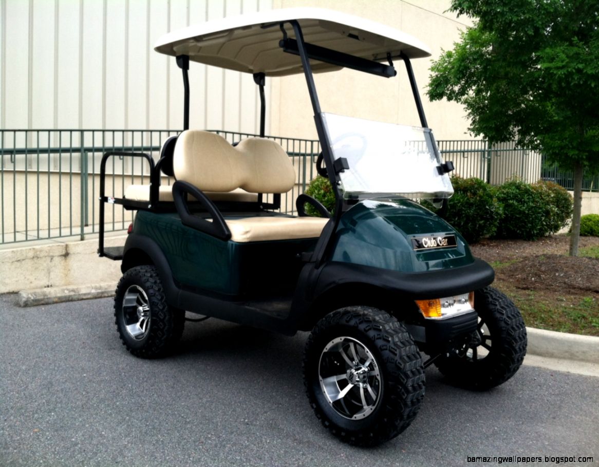 Lifted Club Car Golf Cart Lifted Club Car Golf Cart