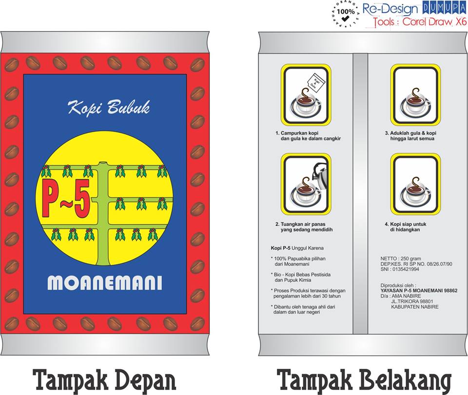 PROMOSI KOPI BUBUK MOANEMANI PAPUA