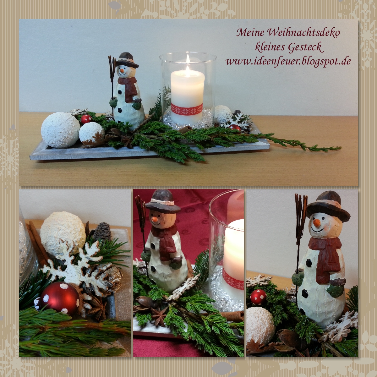 KREATIV mit Rat(h) Weihnachtsdeko