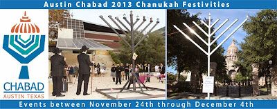 Austin Chabad Chanukah 2013