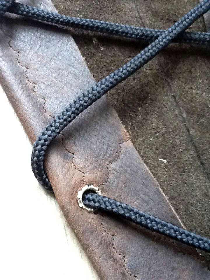 how to make a leather arm guard for shooting a bow