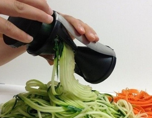 SALE Vegetable Fruit Spiral Shred Process Device Cutter Slicer Peeler Kitchen Tool Slicer julienne