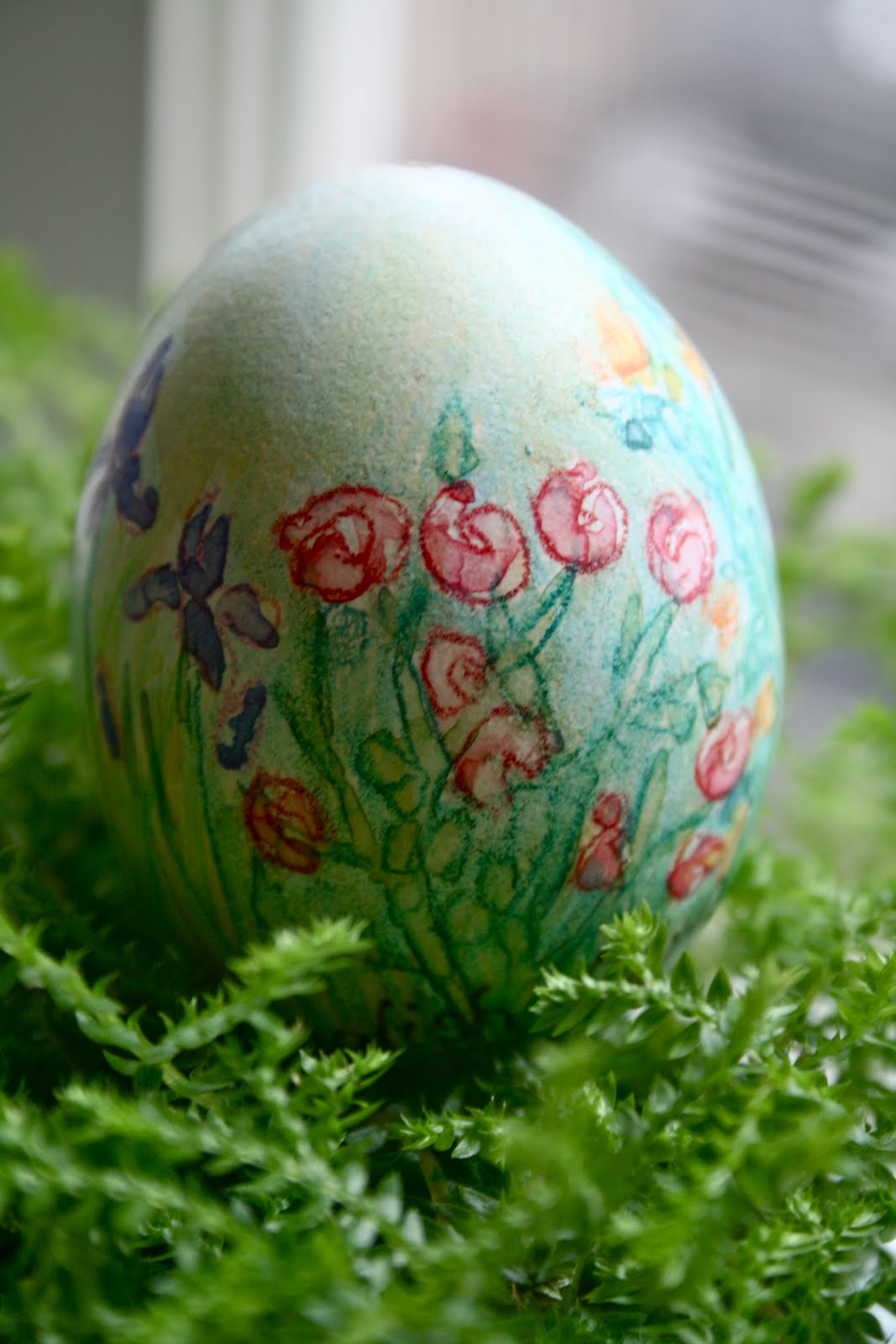the given life Watercolor Eggs