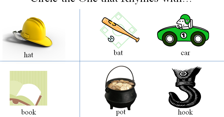 Speechie Freebies: Circle the Rhyme!