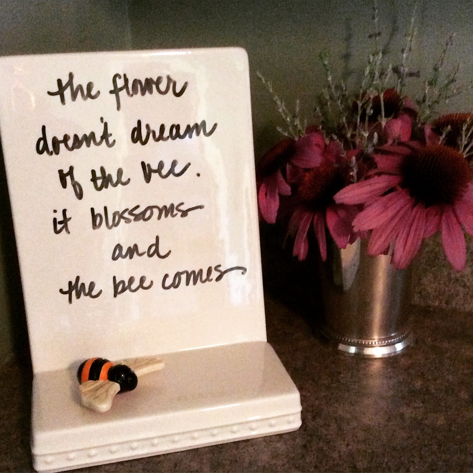 The Happy Little Hive Nora Fleming Memo Board