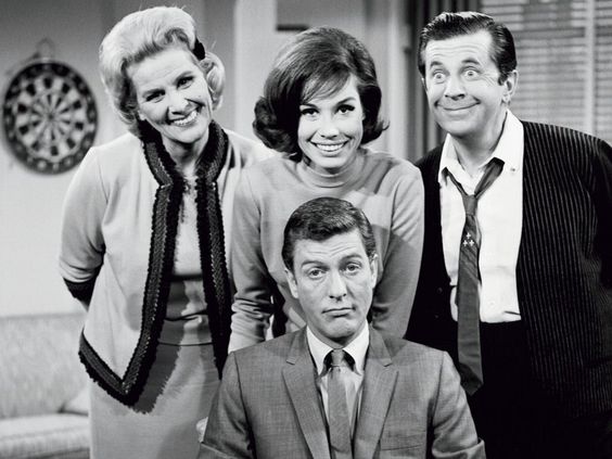 It was all smiles on camera for The Dick Van Dyke Show