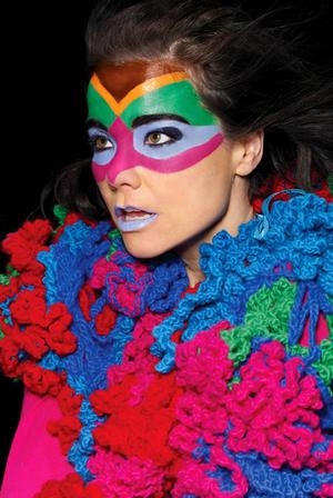bjork face paint