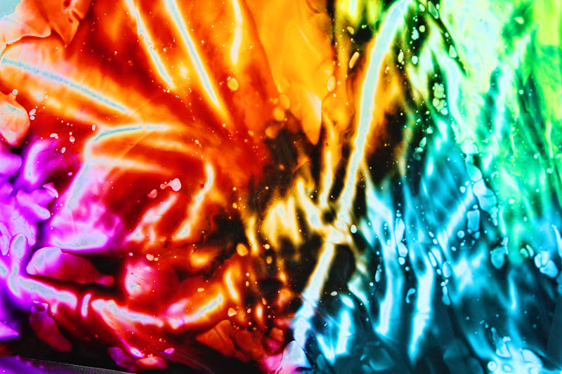 the petersons Ziploc baggie finger painting