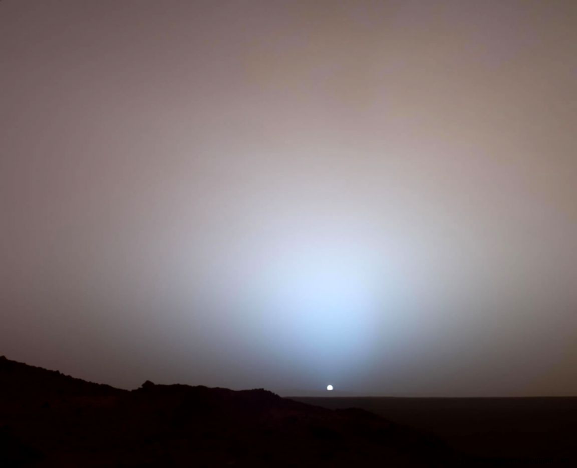 Sunset On Mars Sunset On Mars