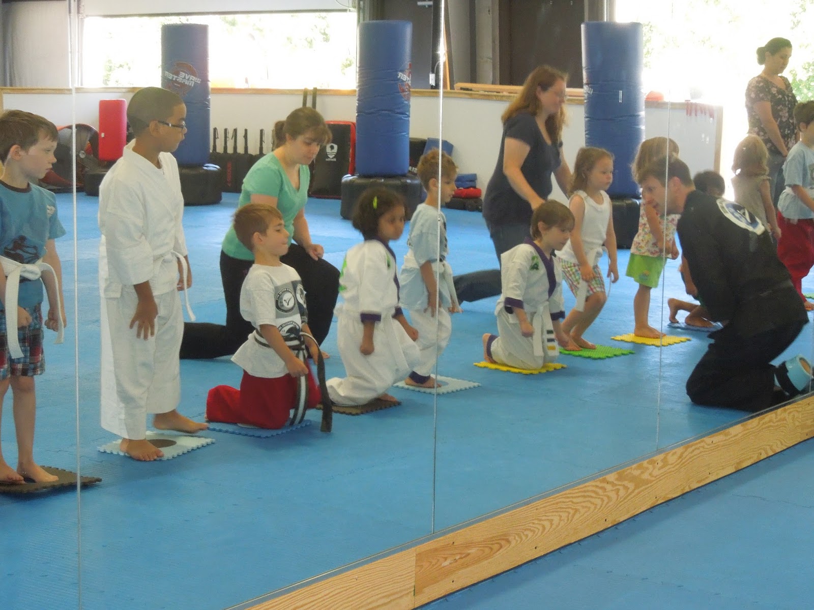 The Rolon Clan Karate Belt Stripes!