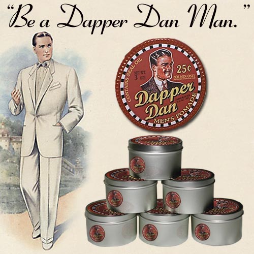 Dapper Dan Matt Paste Hair Styling Pomade - WWII Soldier