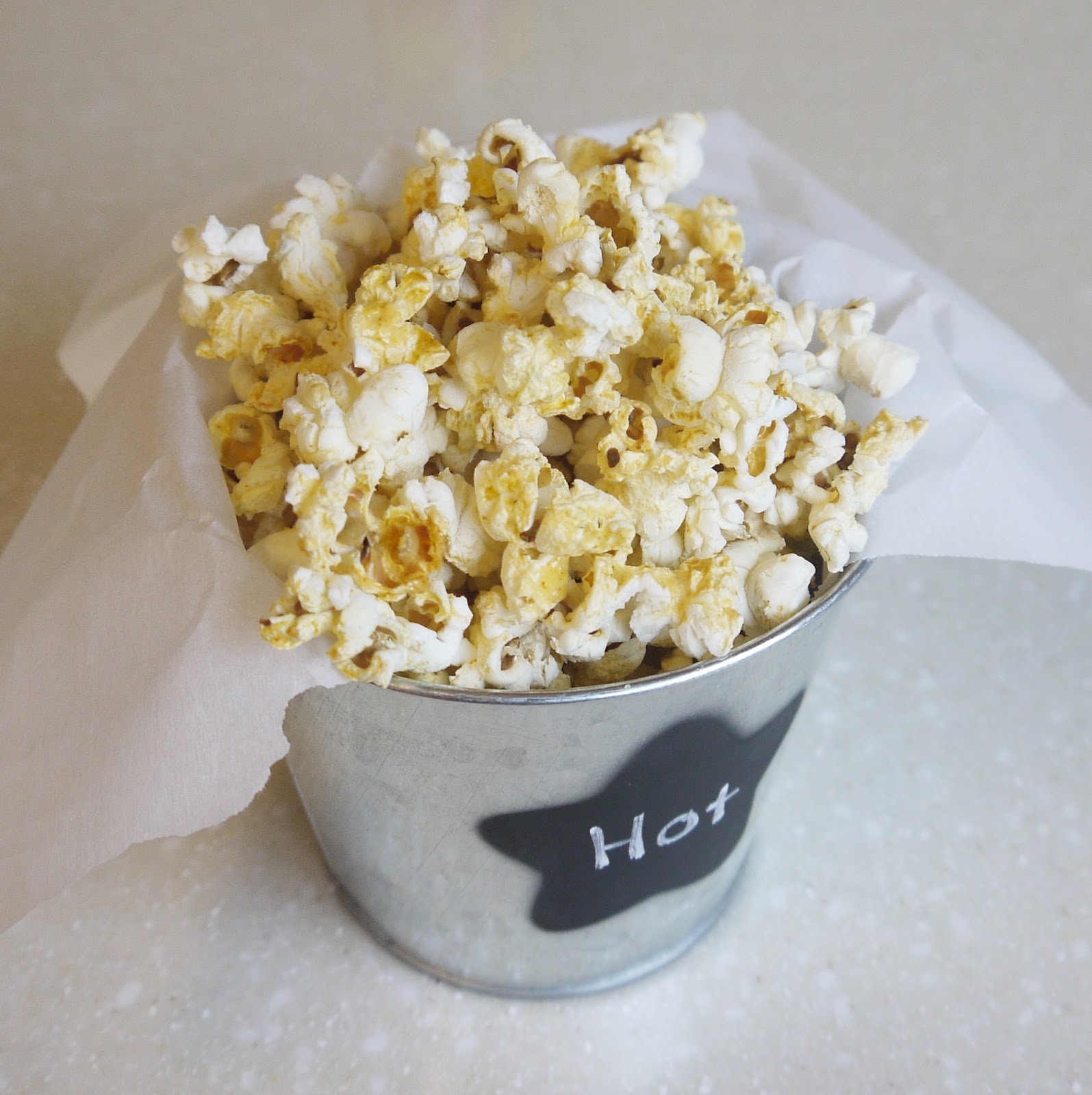 Being the Secret Ingredient Toasted HotSauce Popcorn