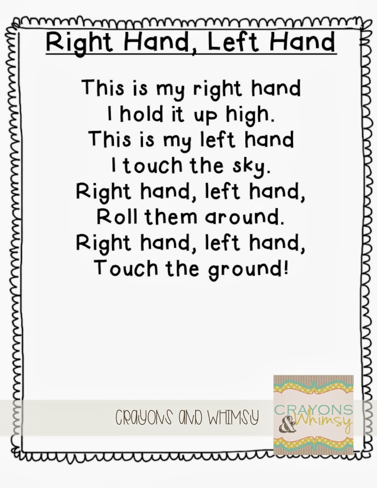 January Calendar Time {Freebie!} Crayons and Whimsy