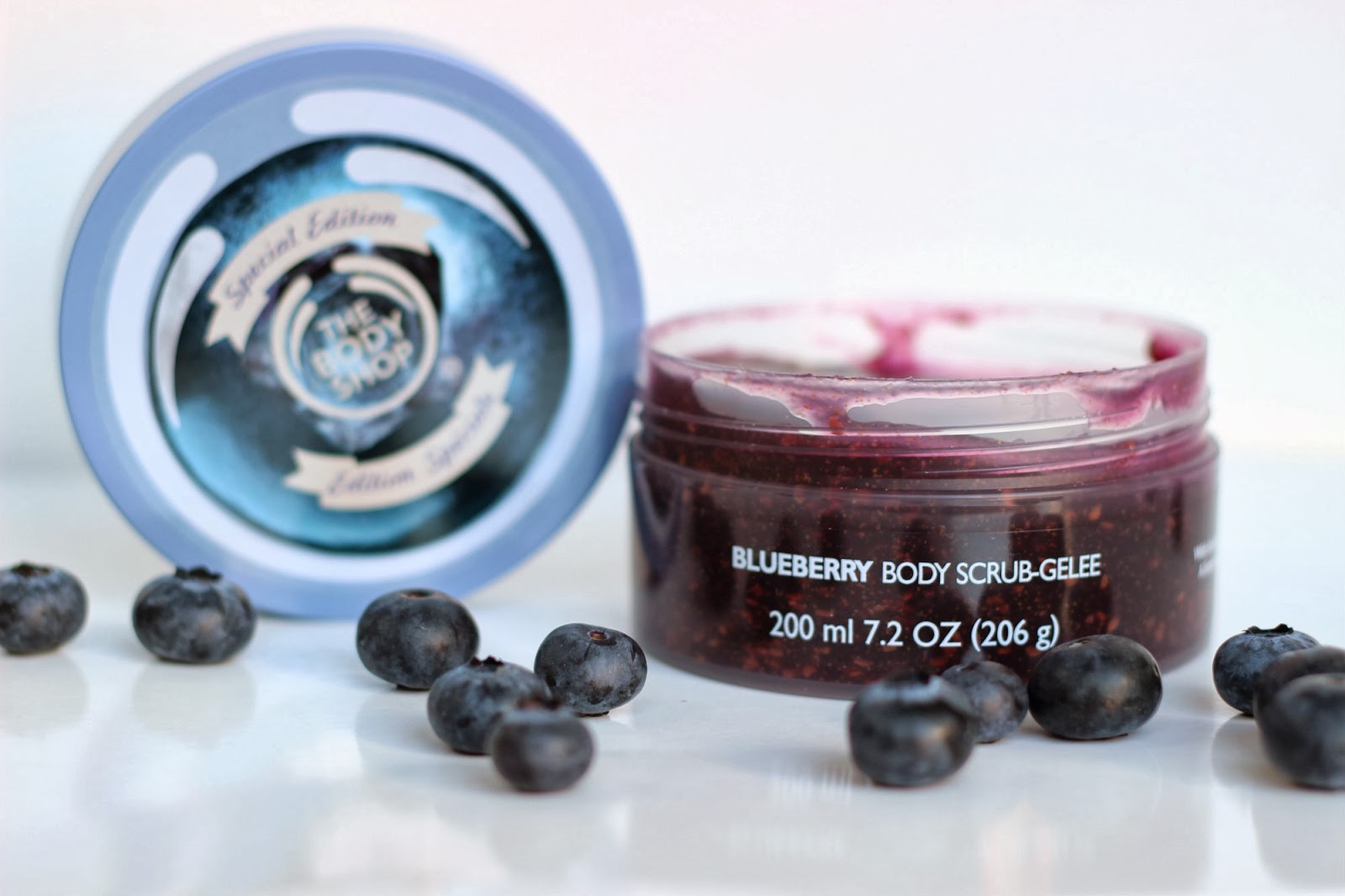 Sprinkles on a cupcake The Body Shop Special Edition Blueberry