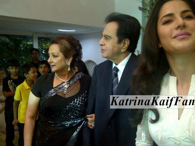 Katrina Kaif with Dilip kumar1 - Katrina Kaif with Dilip kumar & Saira Bano