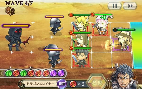 第4回中ボス アーチャー(戦士×3)