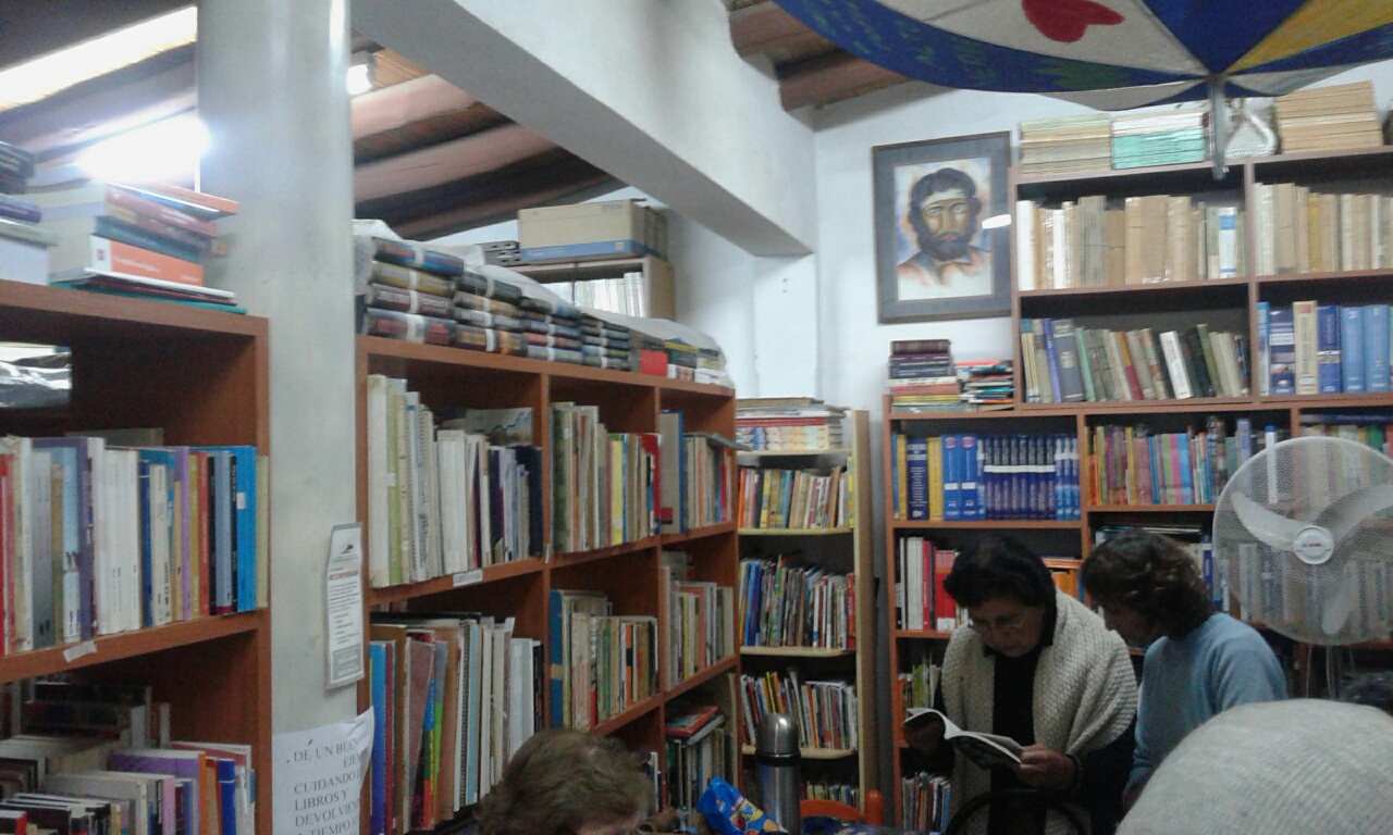 Interior de la Biblioteca