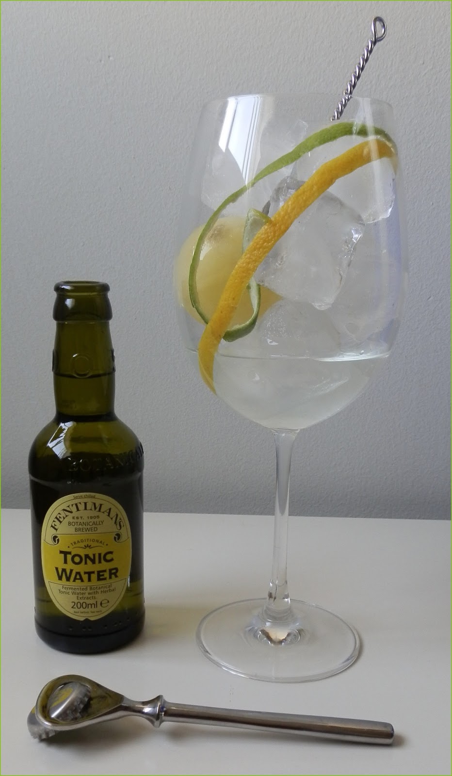 Preparación. Gin Tonic perfecto Ish Limed The Gin Blog