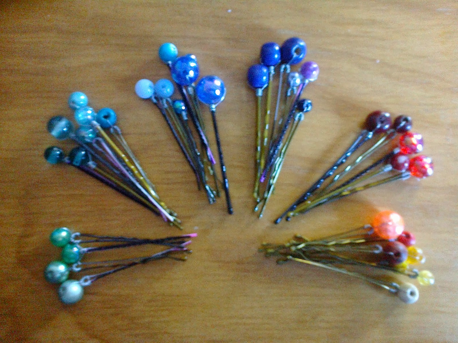 Novice Notions Beaded hair pins