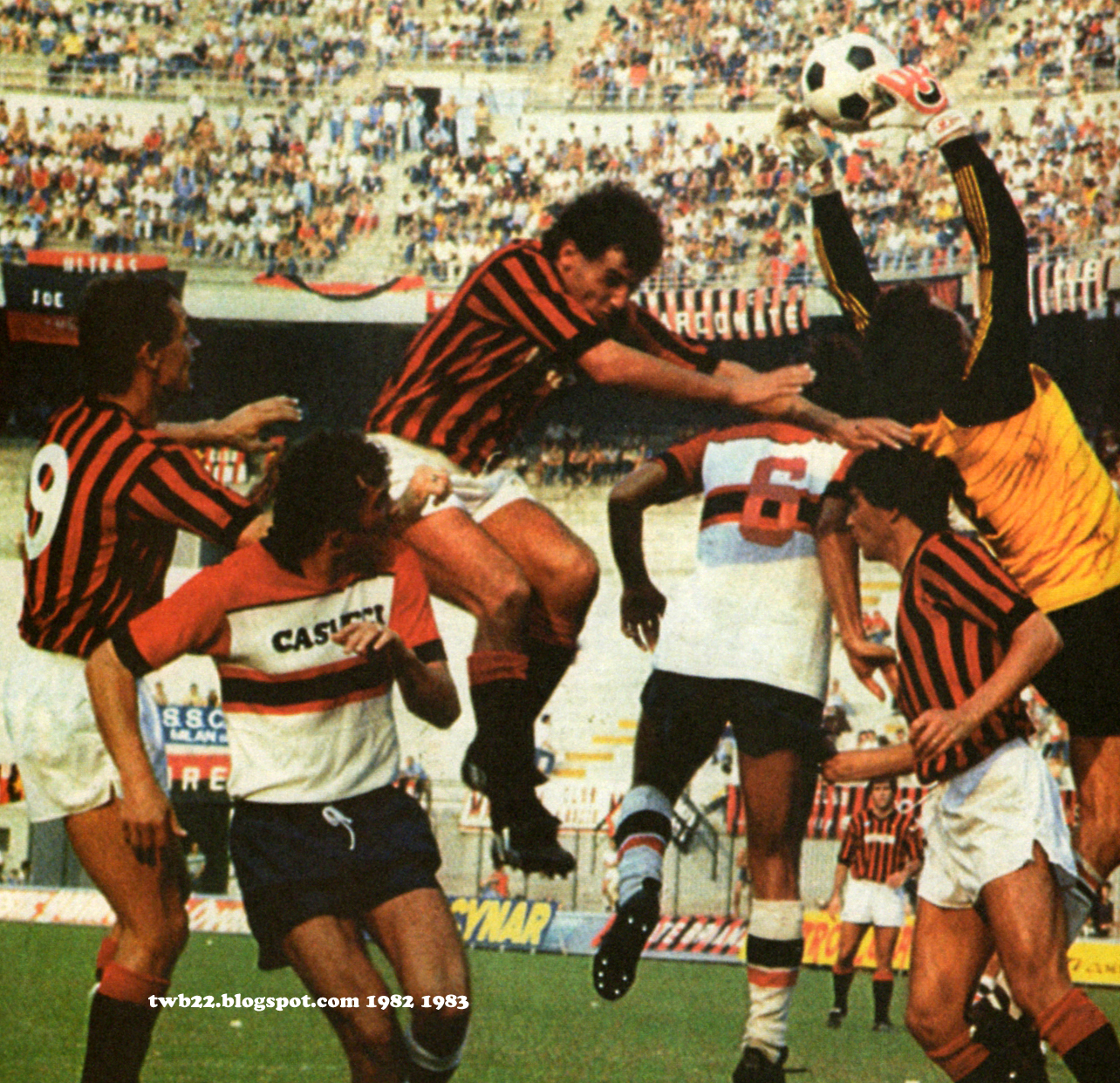 TWB22RELOADED Milan AC Campionato Serie B 1982 1983
