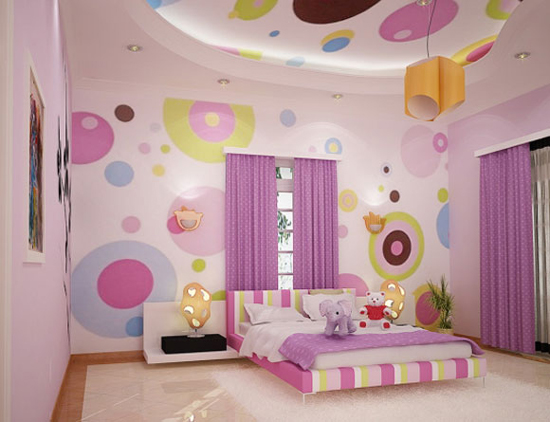 Color+Con+U ... combinado con cualquier otro color da mucha alegría a todo el cuarto