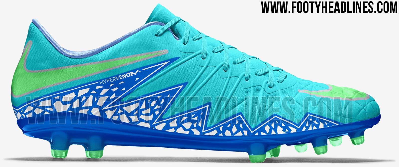 light blue nike hypervenom