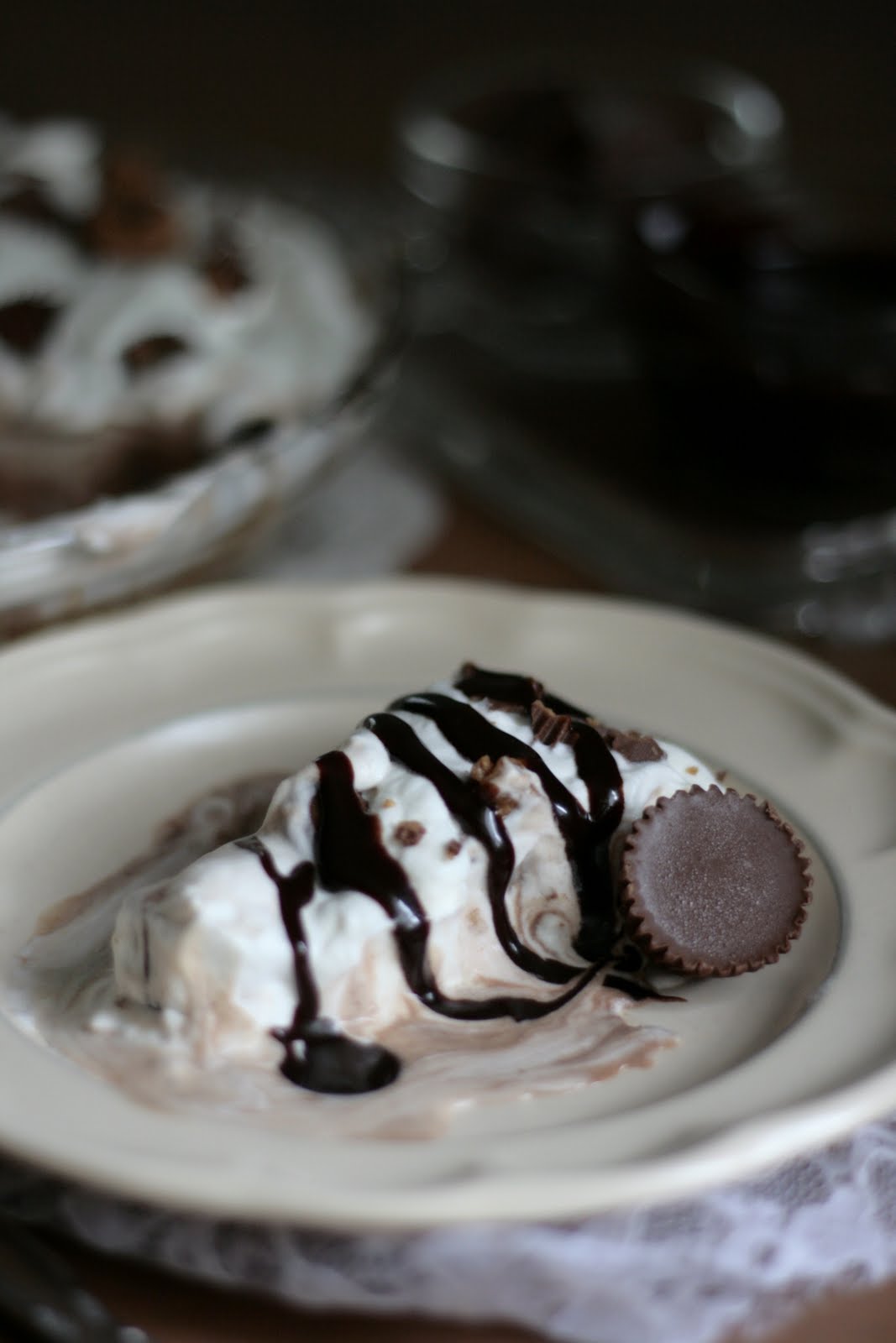 Indigo Scones Chocolate Peanut Butter Ice Cream Pie