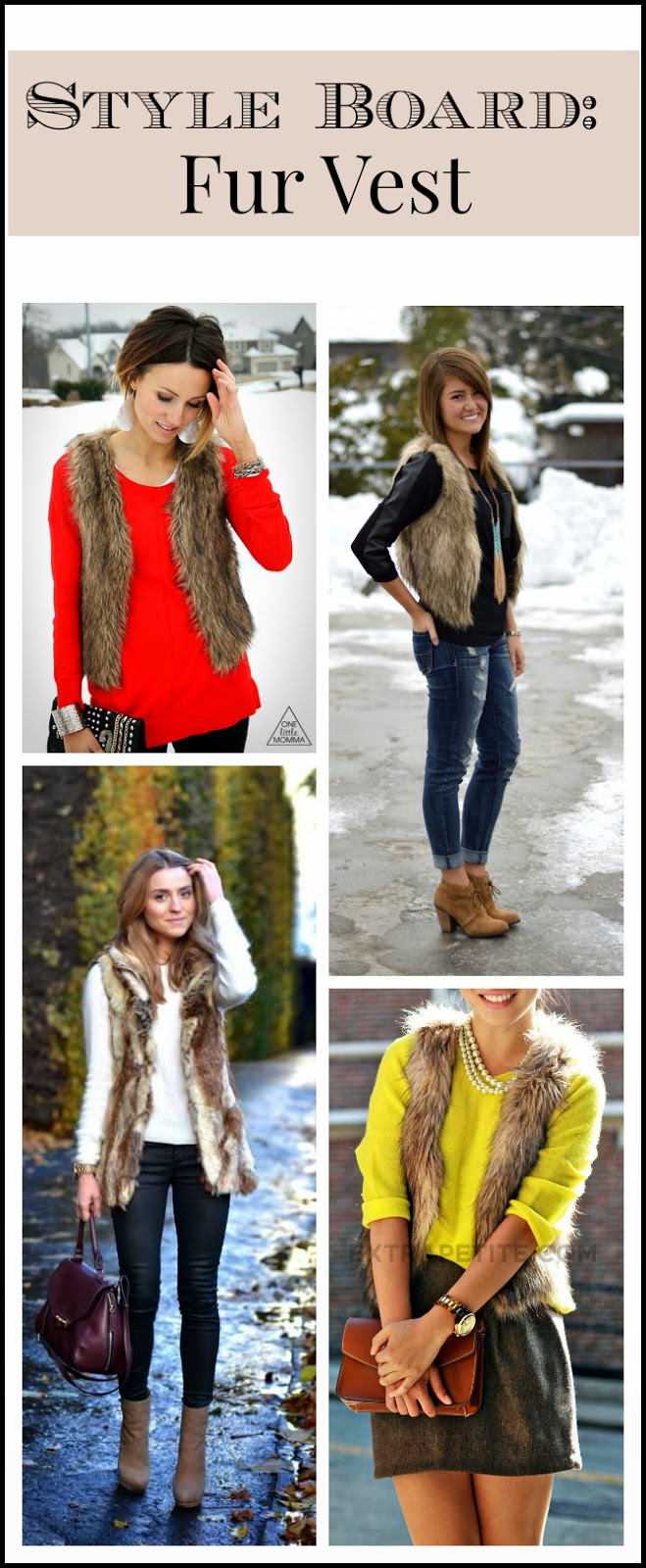 Clothed with Grace How to Wear A Fur Vest