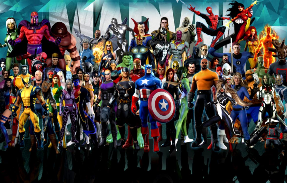 Marvel Heroes WallpaperIncludes All Heroes And Team Ups — Marvel Marvel Heroes WallpaperIncludes All Heroes And Team Ups — Marvel