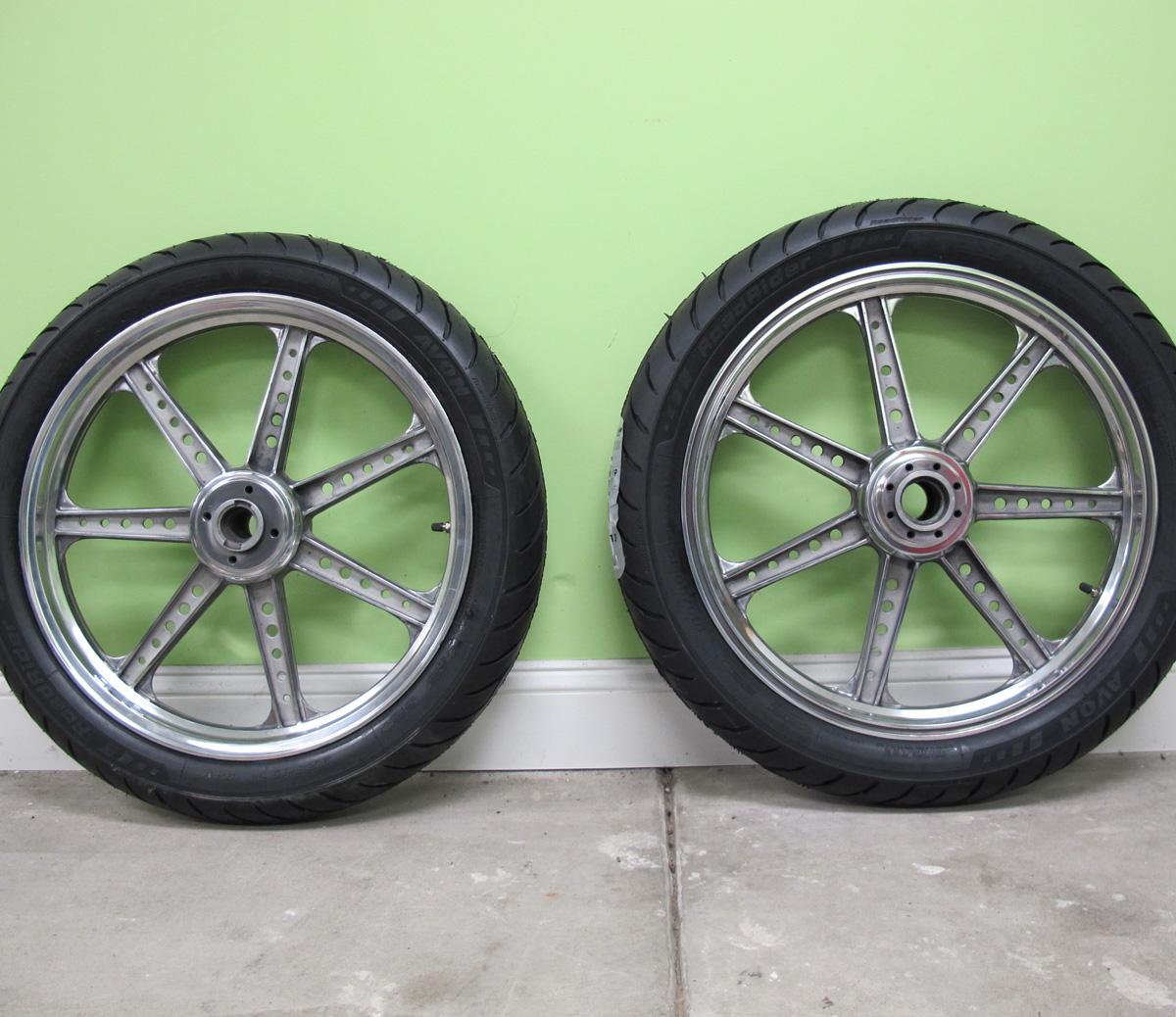 Motorcycle Mag Wheels