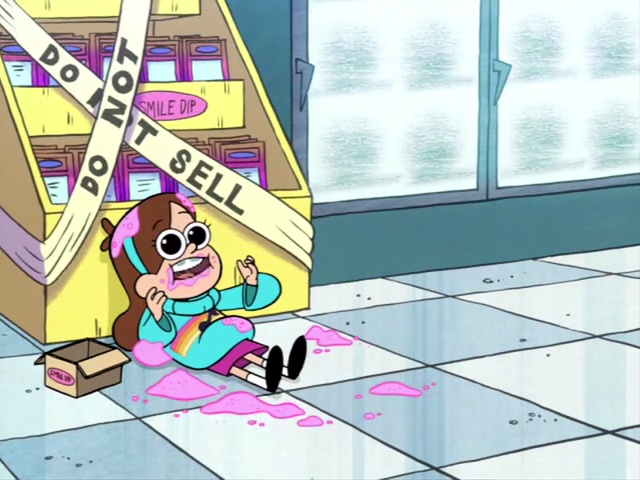 And this is why I don't trust a product with a name like 'Smile Dip.' It transforms you into Mr. Sparkle.