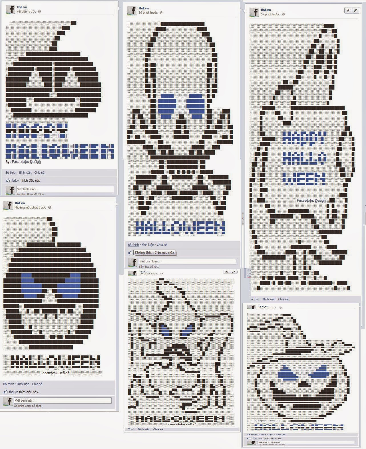 All GIF Linx Halloween ASCII