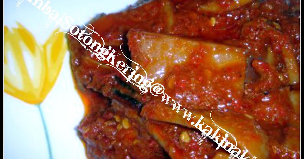 khazanah warisan orang lama: Resepi Sambal Pekat Sotong Kering