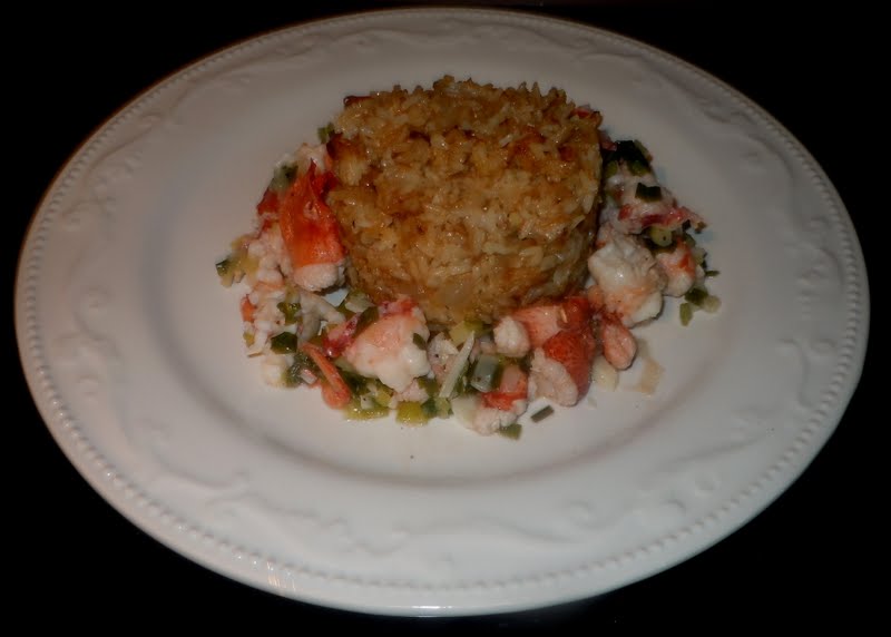 Cooking and Entertaining with Leah Garlic Black Pepper Lobster with