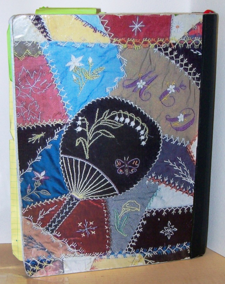 Windsong Journal Crazy Quilt Seam Treatment Notebook