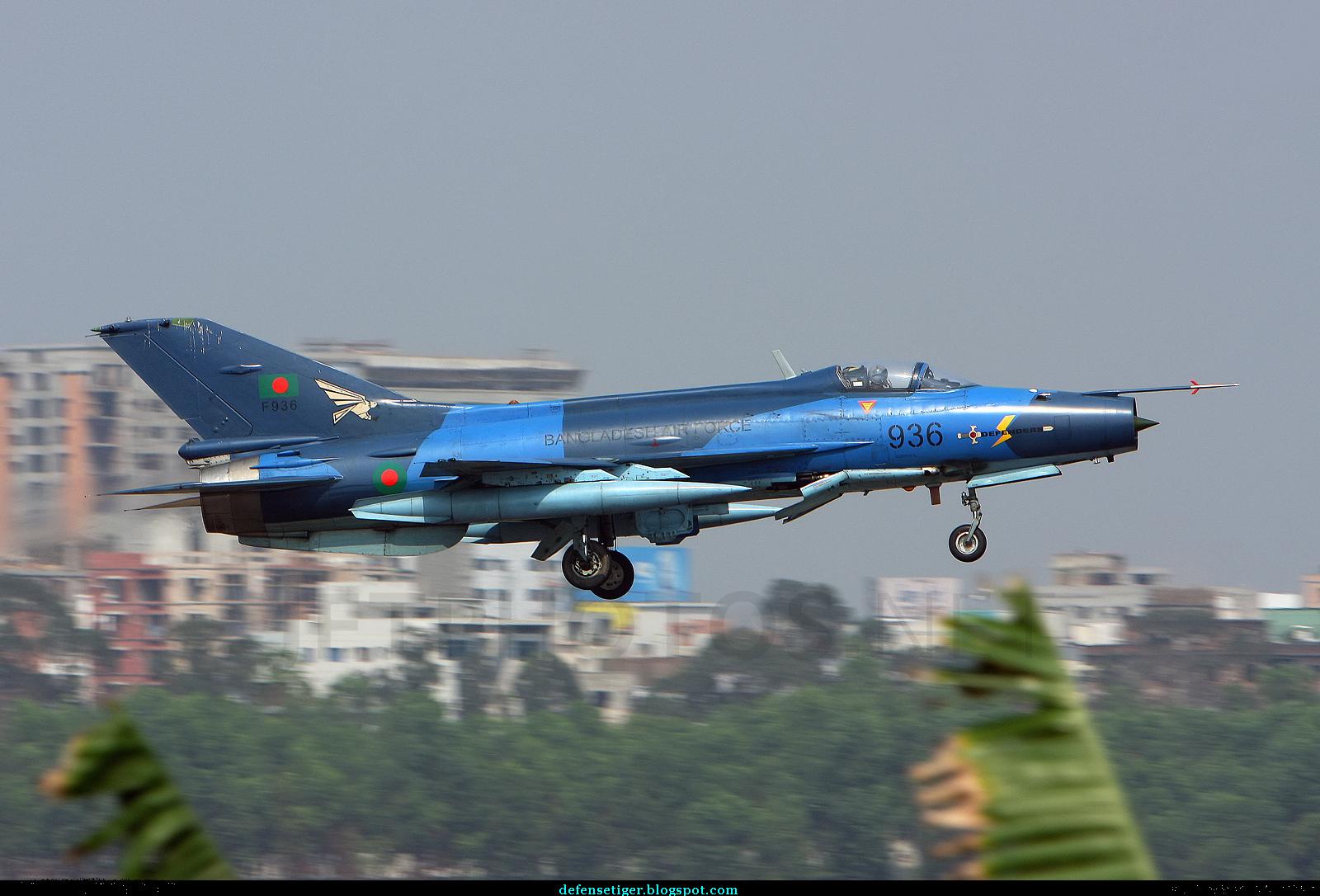 Defense Strategies Bangladesh Air Force's F7MB, F7BG, F7BGI Fighter