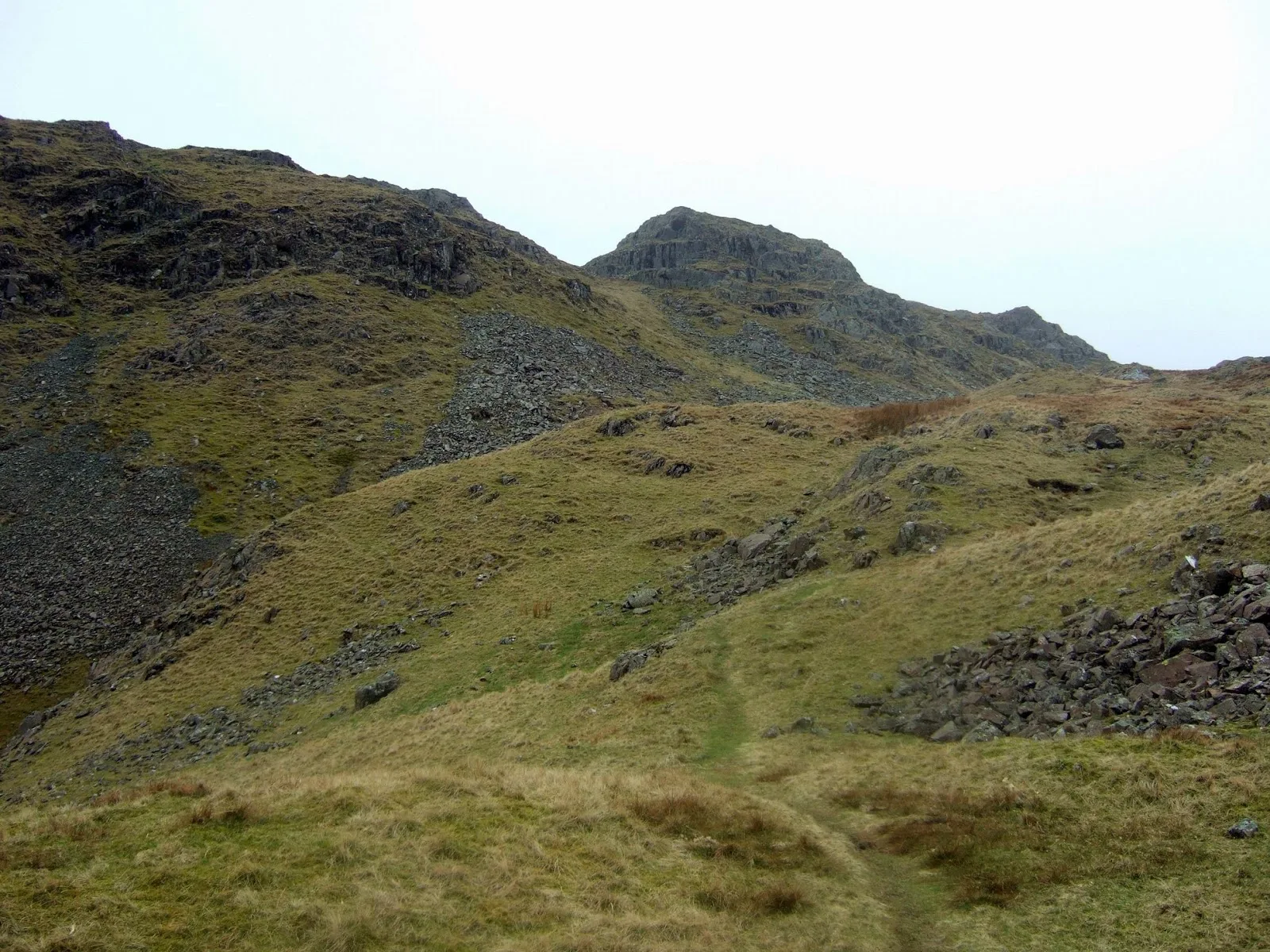 Path from Easedale Tarn to Tarn Crag