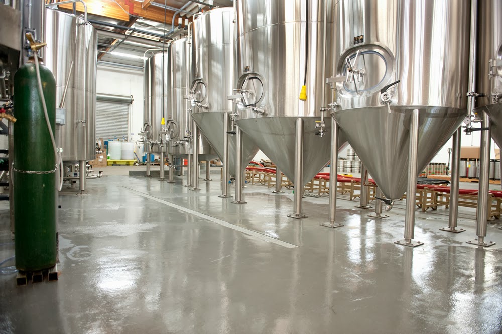Life Deck Coating Installations Tough Floors for a Local Brewery
