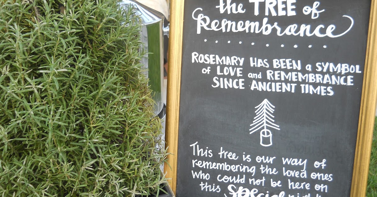 Marie Kinnaman Designs Rosemary Symbol of Love and Remembrance