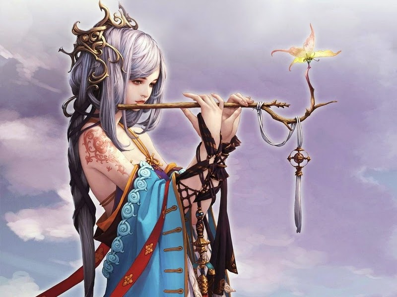 tattoos+women+fantasy+fantasy+art+artwor