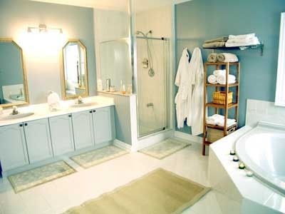 Ideas para decorar el baño con creatividad : baños y muebles