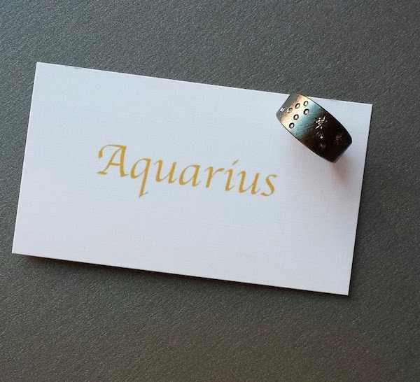 Constellation Ring "Aquarius"