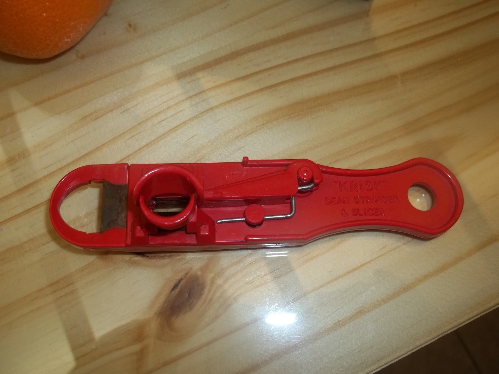 Michelle's Little Piece Of Heaven Bean stringer and cutter. How do you