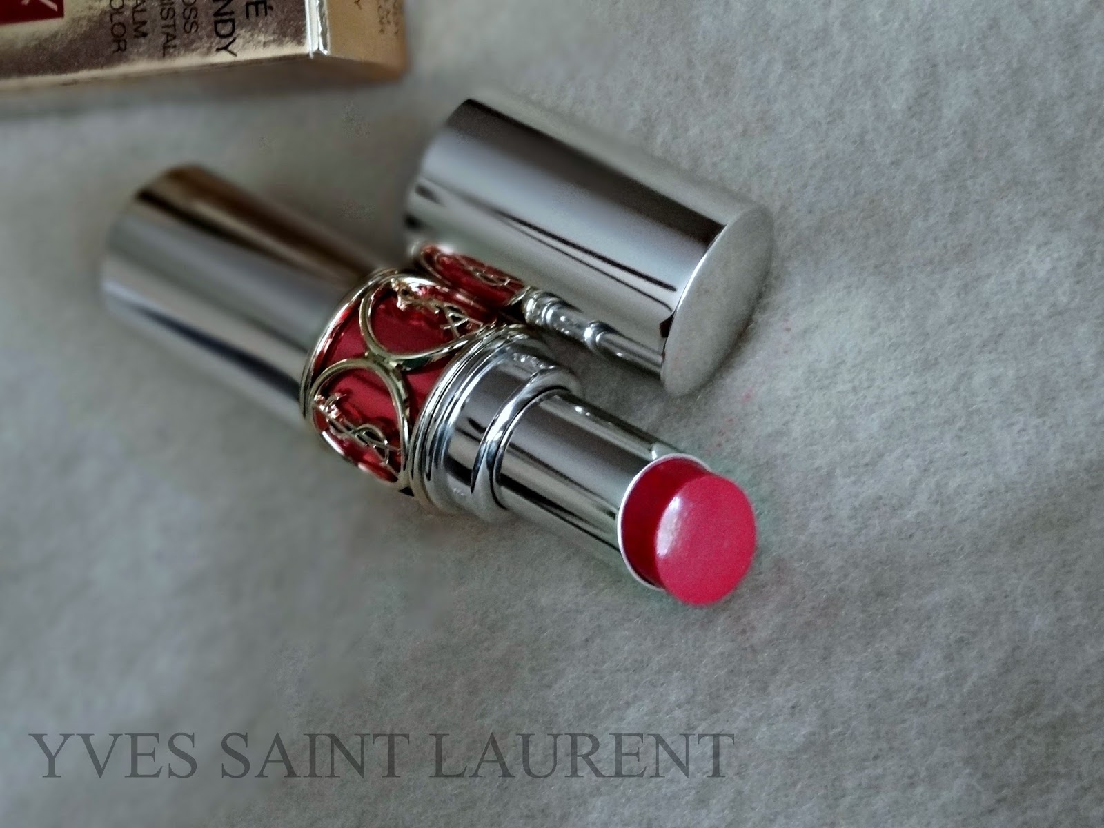 Makeup, Beauty and More YSL Volupte Sheer Candy Glossy Balm Crystal