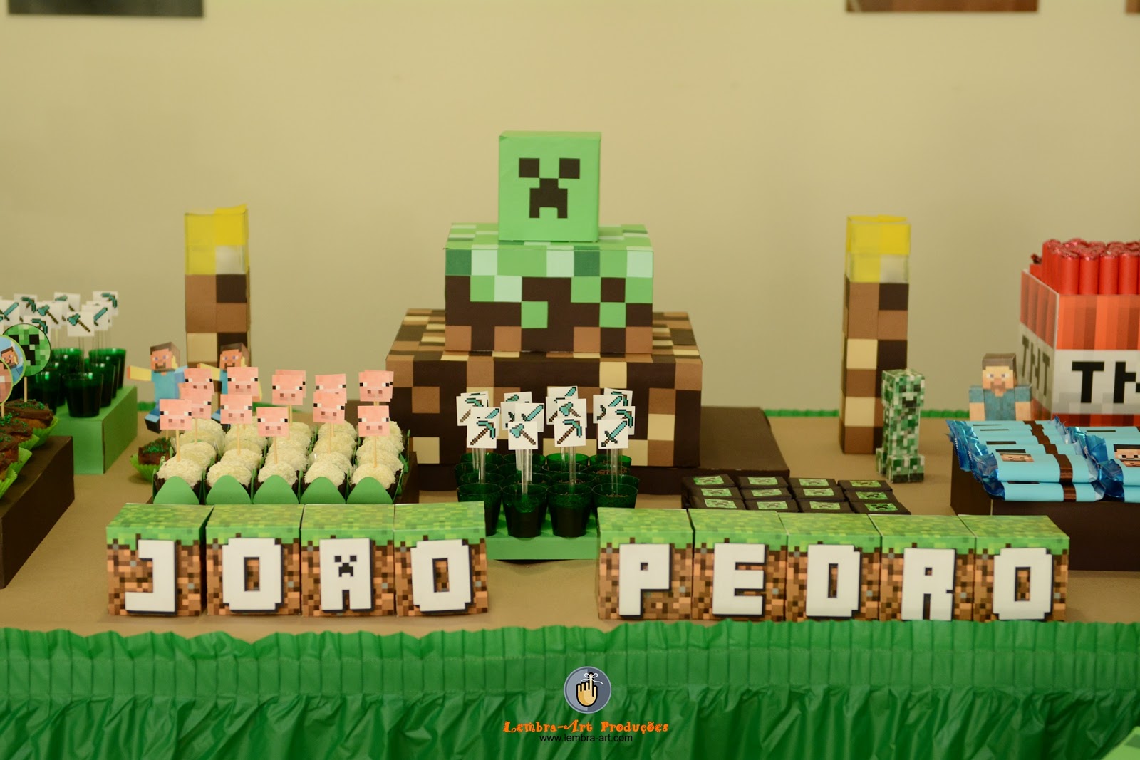 Festa Minecraft: Perfeito Para Os Fãs Do Jogo