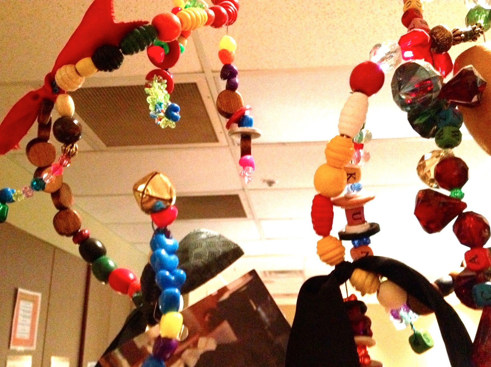 Reggio Inspired Hanging Art Fairy Dust Teaching