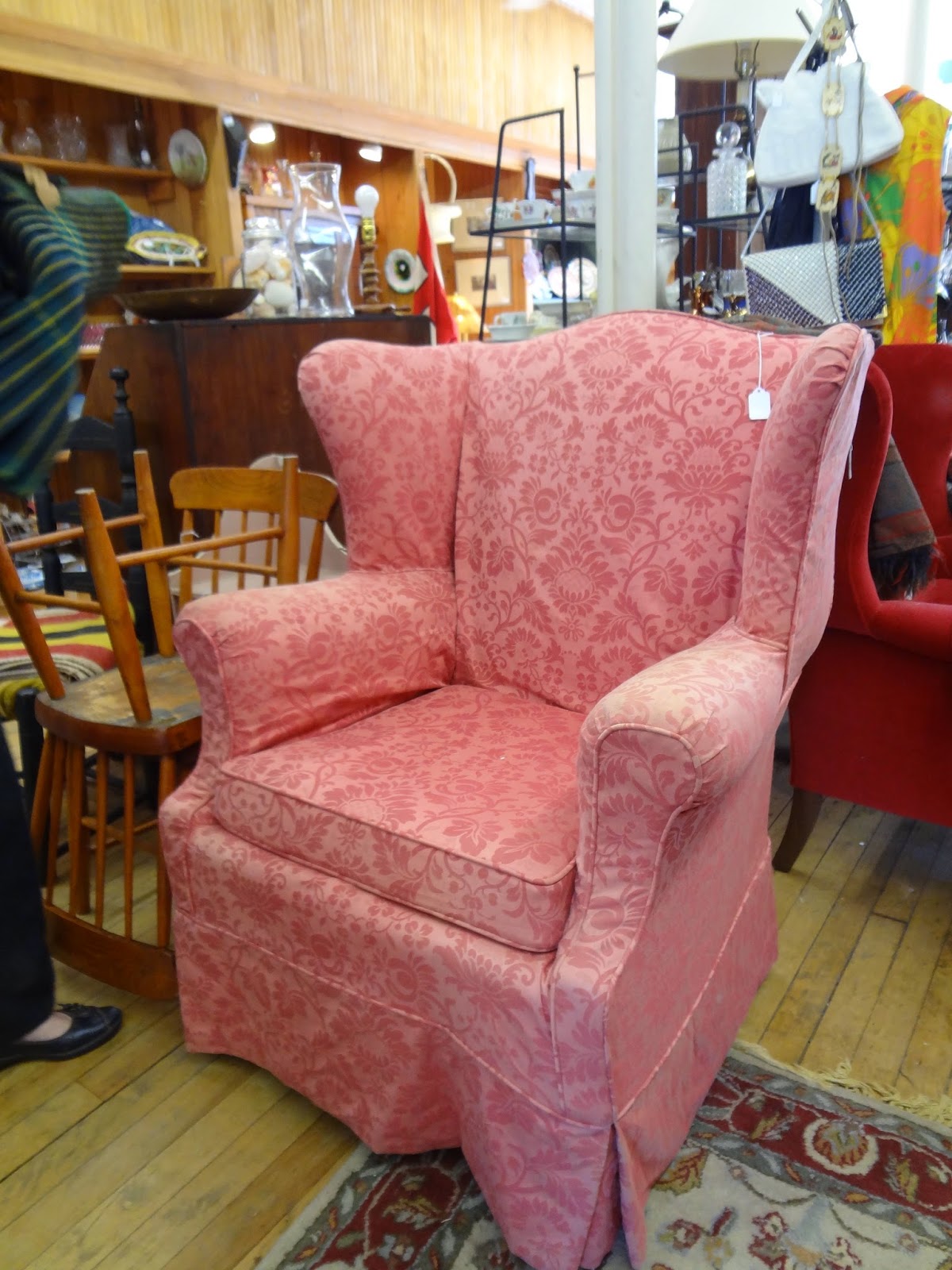 In the Fields Wing Back Chairs